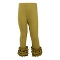 thumbnail image 1 of WEAIXIMIUNG Girls Sweatpants Size 6X Toddler Baby Girls Leggings Ribbed Lace Trim Footless Ruffle Tight Stocking Bottom Pants, 1 of 3