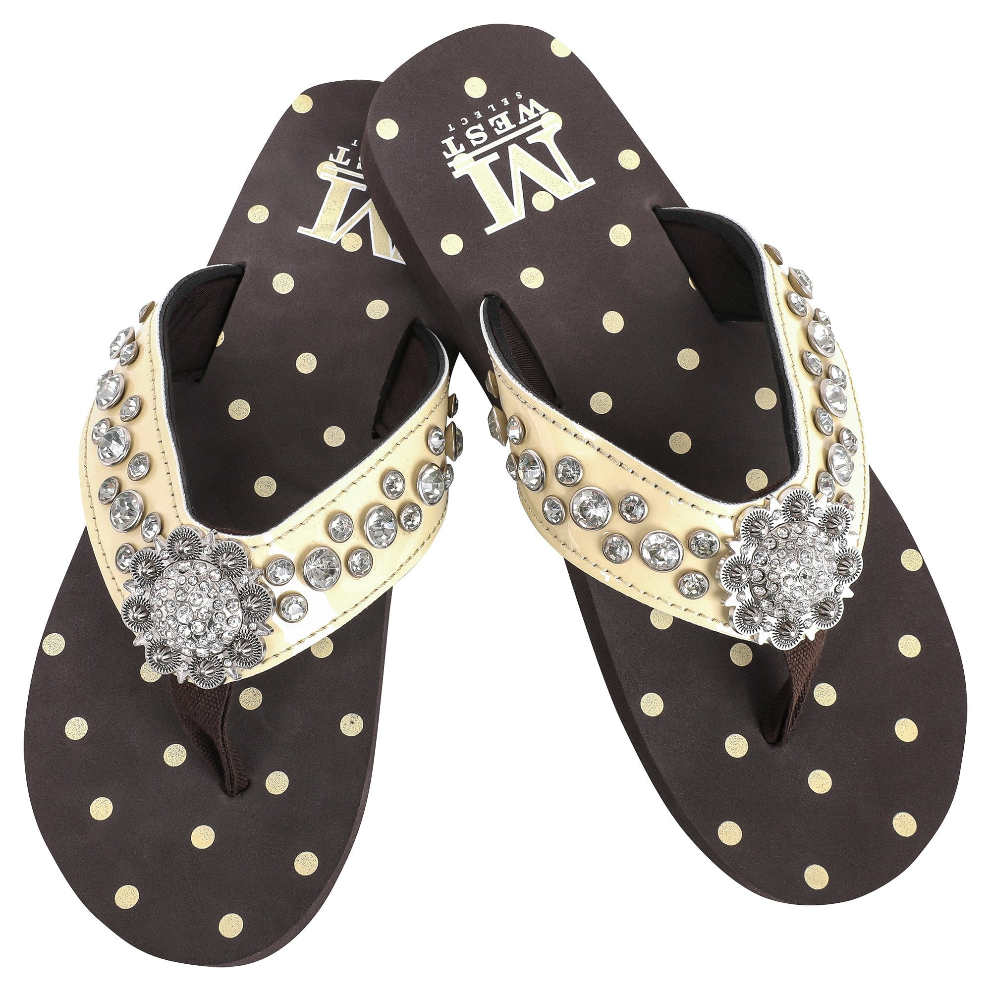 western wedge sandals