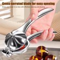 thumbnail image 4 of Kearding Accesorios de cocina de aleación de zinc Agarre cómodo para pelar sin esfuerzo 1. Castaño fácil de usar Mostrada, 4 of 6