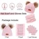 thumbnail image 4 of Conjunto De Bufanda Y Guantes Abrigados para Niños, Gorro De Invierno para Bebés con Calentador De Cuello De Punto, Accesorios De Invierno, Juego De 3 Piezas De 1 A 6 Años, 4 of 5