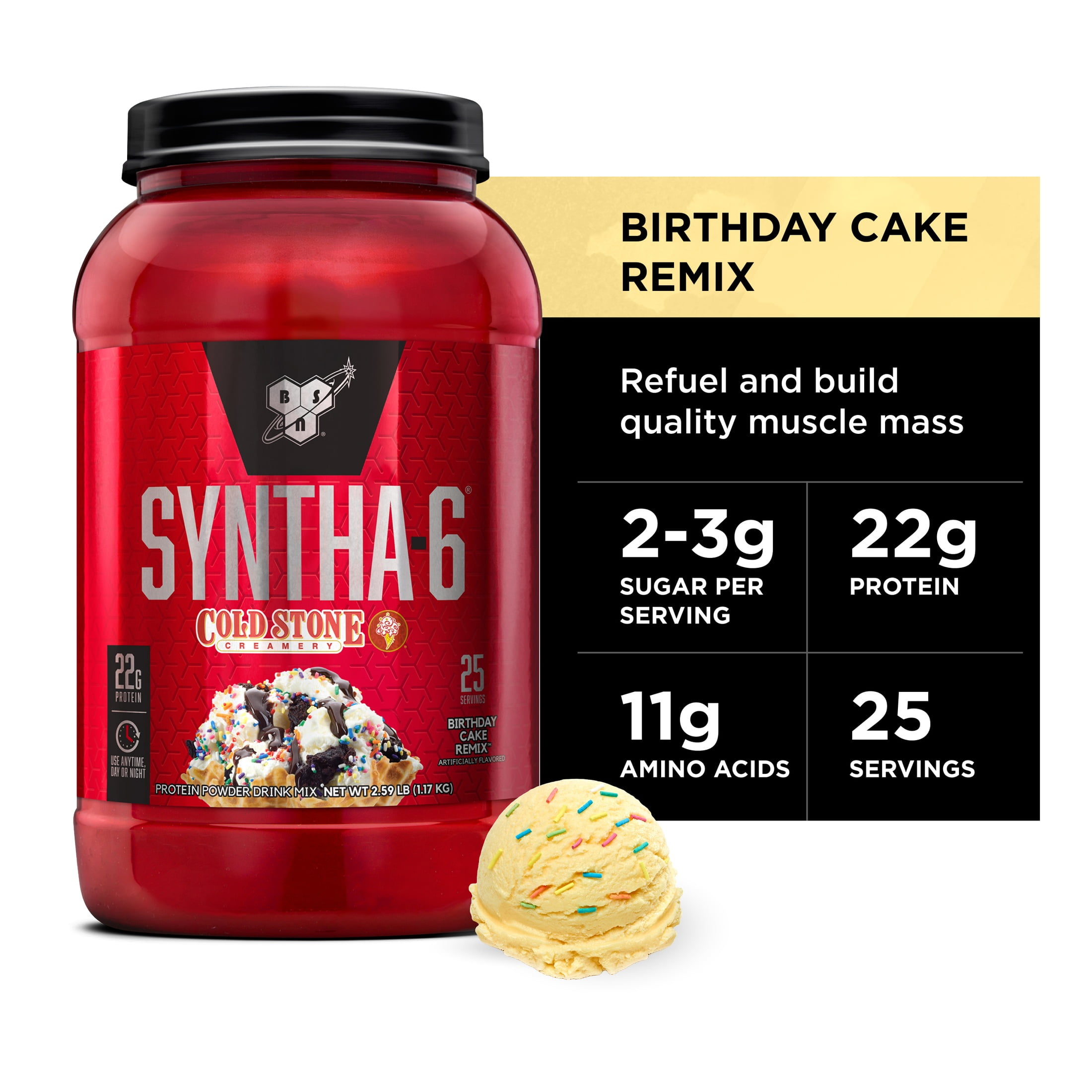 BSN, Whey Protein Powder, Germanchökolätekäke Flavor, 25 Servings