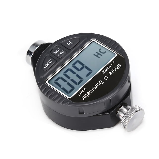 100HD C Durometer Shore Hardness Tester, Tire Durometer, Accurate Easy To Use Rubber Hardness Tester, Tire Silica Gel For Measure Rubber Plastic