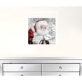 thumbnail image 2 of HomeRoots 15 x 15 x 1 in. Santas Little Friends 2 White Framed Print Wall Art, 2 of 3