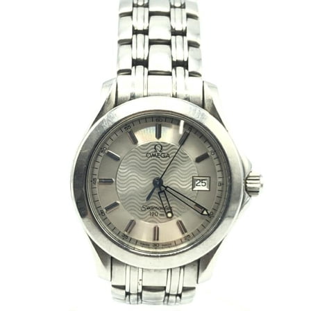 Pre-Owned OMEGA Seamaster 120 2511.31 Quartz Silver Watch (Fair)