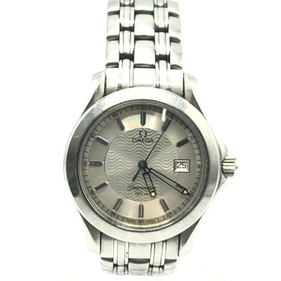 Pre-Owned OMEGA Seamaster 120 2511.31 Quartz Silver Watch (Fair)