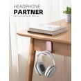 thumbnail image 2 of Soporte para auriculares Lamicall Sticky Headphones Hanger, color rosa, 2 of 7