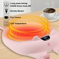thumbnail image 3 of Wrea Silica Gel Coffee Cup Warmer Electric with 3-Tem Settings, Coffee Mug Warmer with Auto Shut off, for Coffee/Milk/Tea/Beverage, 3 of 10