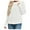 White, variant on Vedolay Women's Pullover Casual Long Sleeve Crewneck Cute Print Knitted Pullover Sweaters White,XL