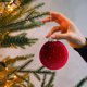 thumbnail image 1 of Decoraciones de Árbol de Navidad Decoración de Bola de Terciopelo de Cisne 1 Pieza Árbol de Navidad de 2,35 Pulgadas Primera Fiesta de Cumpleaños de la Decoración de Navidad de la Ducha Del Bebé, 1 of 6