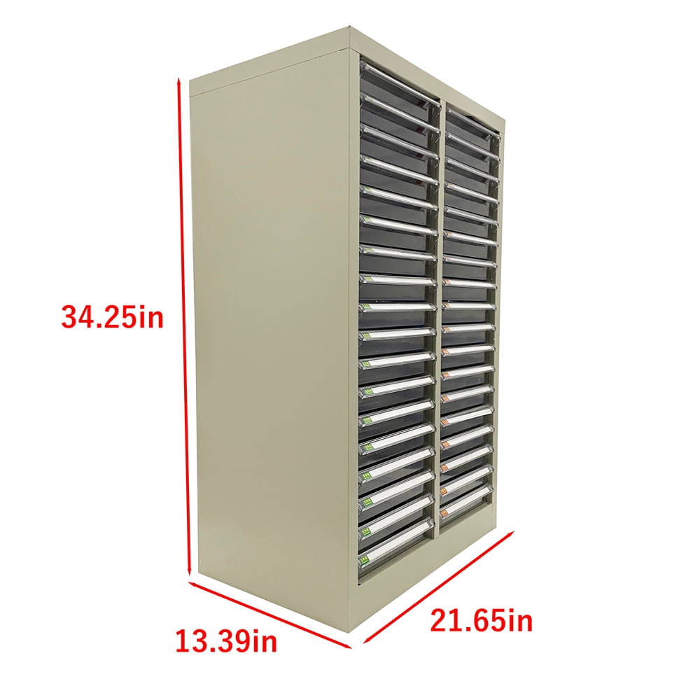 36 Drawers Documents Cabinet Office File Organizing Drawer