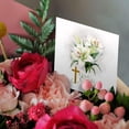 thumbnail image 3 of 3drose, Religious Easter Blessings and Easter Lilies with Christianity Cross, 6 Greeting Cards with Envelopes, 3 of 7