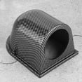 thumbnail image 3 of Meter Holder Cup52mm/2in Carbon Fiber Style Meter Mount Holder Car Gauge Stand High-Precision Functionality, 3 of 5