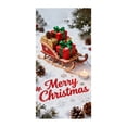 thumbnail image 1 of TIELUTT Rideau de Porte de Noël Intérieur Extérieur Célébration Saisonnière Fête pour Noël pour Maison Porte Jour du Souvenir Décorations Robe de Fête pour Femmes Ensemble de Décorations de Fête Robe de Fête Robe de Fête pour Femmes, 1 of 4
