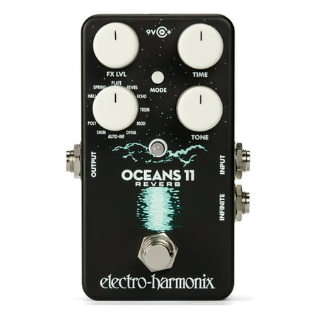 - Electro-Harmonix Oceans 11 Multifunction Digital Reverb Effects Pedal