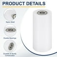 thumbnail image 3 of 2 Pack Nylon Roller Wheel with Bearings, 5/8"x2-3/8"x4-3/4" Nylon Pulley, 3 of 5