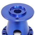 thumbnail image 3 of DNA Motoring HUB-ZTL-9059-BL For 1992 to 1997 Ford F150 F250 F350 Ranger Billet Aluminum 6-Bolt Pattern Steering Wheel Hub Adaptor Boss Kit Blue, 3 of 5