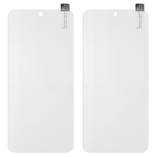 Protector de pantalla de vidrio templado ultra delgado de 2 piezas compatibles para Samsung Galaxy S24 Fe Película de vidrio transparente contra el resplandor y comprobante