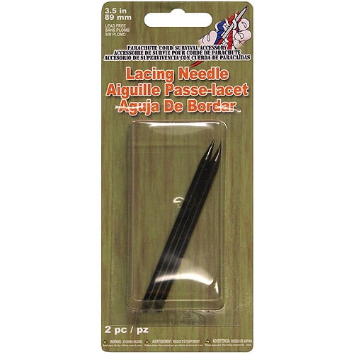 3 Inches multi purpose paracord needle lacing thread shaft bracelet needle = TB