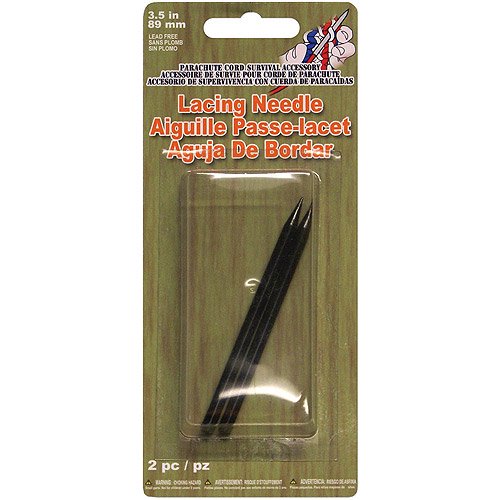 Parachute Cord Lacing Needles 3.5 inches