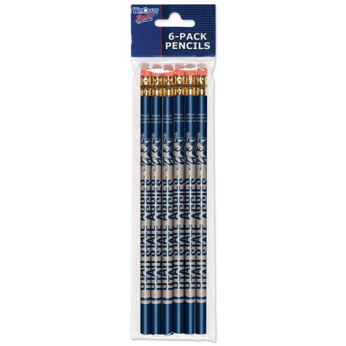 Utah State Aggies Pencil 6-pack 