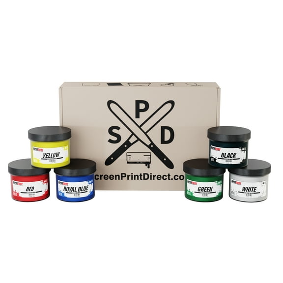 Rapid Cure Plastisol Ink Kit