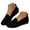 Black, variant on Women's Flat Shoes Mesh Slip on Casual Loafers Closed Toe Summer Work Slide Shoe Outdoor Comfortable Walking Loafer Black Size 8.5