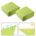 thumbnail image 3 of Yescom 2 Pack 13x10 Ft 97% UV Block Rectangle Sun Shade Sail Canopy Cover Net Poolside, 3 of 10