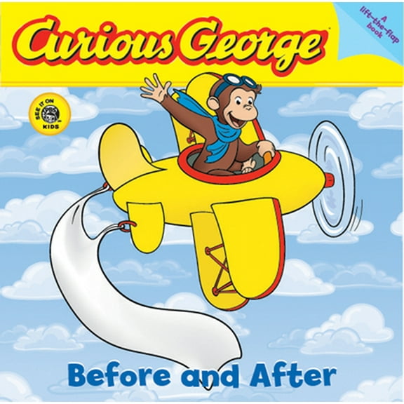 Pre-Owned Curious George Before and After (Cgtv Lift-The-Flap Board Book) (Board book) 0618723994 9780618723997