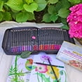 thumbnail image 4 of 120 Artist Colored Pencils Set,Art Coloring Pencil Kit with Coloring Book,Sketch Book,Sharpener| Pro Art Supplies for Adult Coloring Drawing,Soft Core,Oil Based, 4 of 8