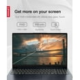 thumbnail image 3 of Lenovo IdeaPad 1 15.6" FHD (1920x1080) Touchscreen Laptop, AMD Ryzen 5 7520U 4-core Processor, 8GB RAM, 256GB Storage, AMD Radeon, HDMI, Windows 11, Abyss Blue, 3 of 5
