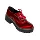 thumbnail image 1 of ZAPATO PLATAFORMA CASUAL VESTIR LEON MUJER DAMA MERLOT VINO CHAROL 500 LEON  500p, 1 of 3