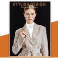 thumbnail image 3 of CAILDANL Fake Turtleneck Detachable Collars Set Half Top Mock Blouse Collar for Women Men, 3 of 7
