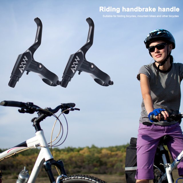 Bicicleta 1 par de palancas de Ndcxsfigh freno de VXM MTBagarre de embrague de ciclismo de aleación de aluminio (negro)