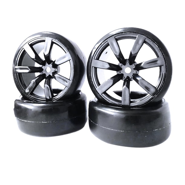 4 piezas de goma de derrape CUTICAT para neumáticos de camión RC 1:10 Neumáticos de deriva de camión rc