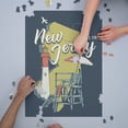 thumbnail image 3 of New Jersey, Est. 1787, State and Icons (1000 Piece Puzzle, Size 19x27, Challenging Jigsaw Puzzle for Adults and Family, Made in USA), 3 of 4