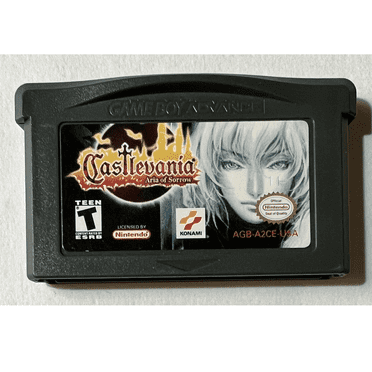 Castlevania: Aria of Sorrow - Game Boy Advance - Game Cartridge