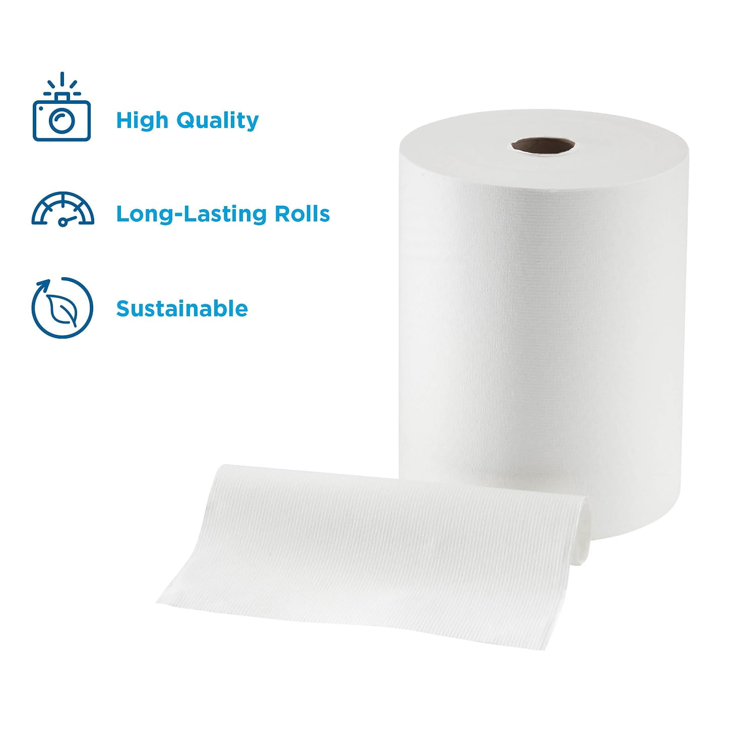 Georgia-Pacific Paper Towel Roll,800,White,PK6  89470