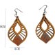 thumbnail image 5 of Pendientes de aro circulares chapados en oro de 18 quilates estilo gótico, tendencia de joyería de Año Nuevo 2022, morado, 5 of 5