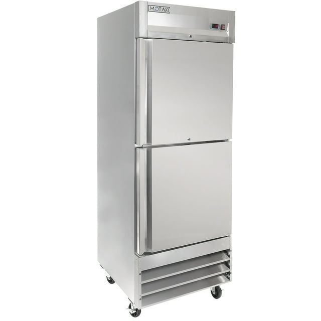 MoTak MSD-2HDR-BAL-X 27" One Section Reach In Refrigerator - (2) Right Hinge Solid Doors, 115v
