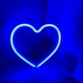 thumbnail image 6 of Love Heart Neon Light, Night Lights Heart Shaped Neon Signs with USB Powered/LEDDecor Light, Wall Decor for Christmas,Birthday Party, Room Decorate, 6 of 6