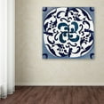 thumbnail image 3 of Trademark Fine Art "Coast Lines I Indigo and Cream" Canvas Art by Silvia Vassileva, 3 of 3