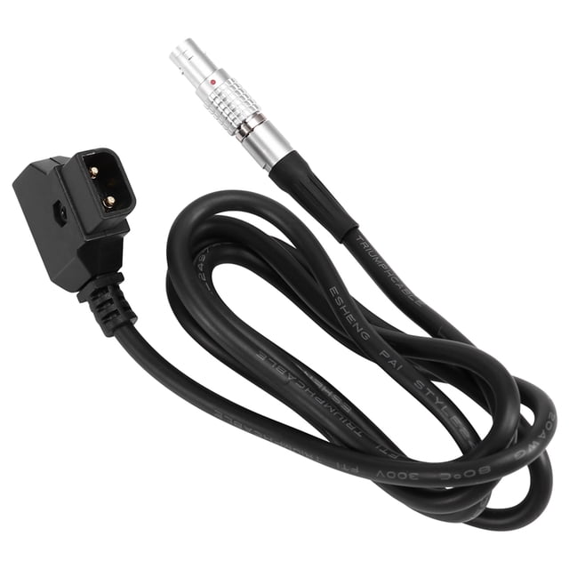 Cable de Alimentación Macho de 2 Pines D-TAP A Duradero para Fuente de Alimentación de Monitor Teradek Bolt Pro 300 RX