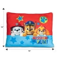 Paw Patrol "Mission Fun" Squishy Toddler Pillow, Red