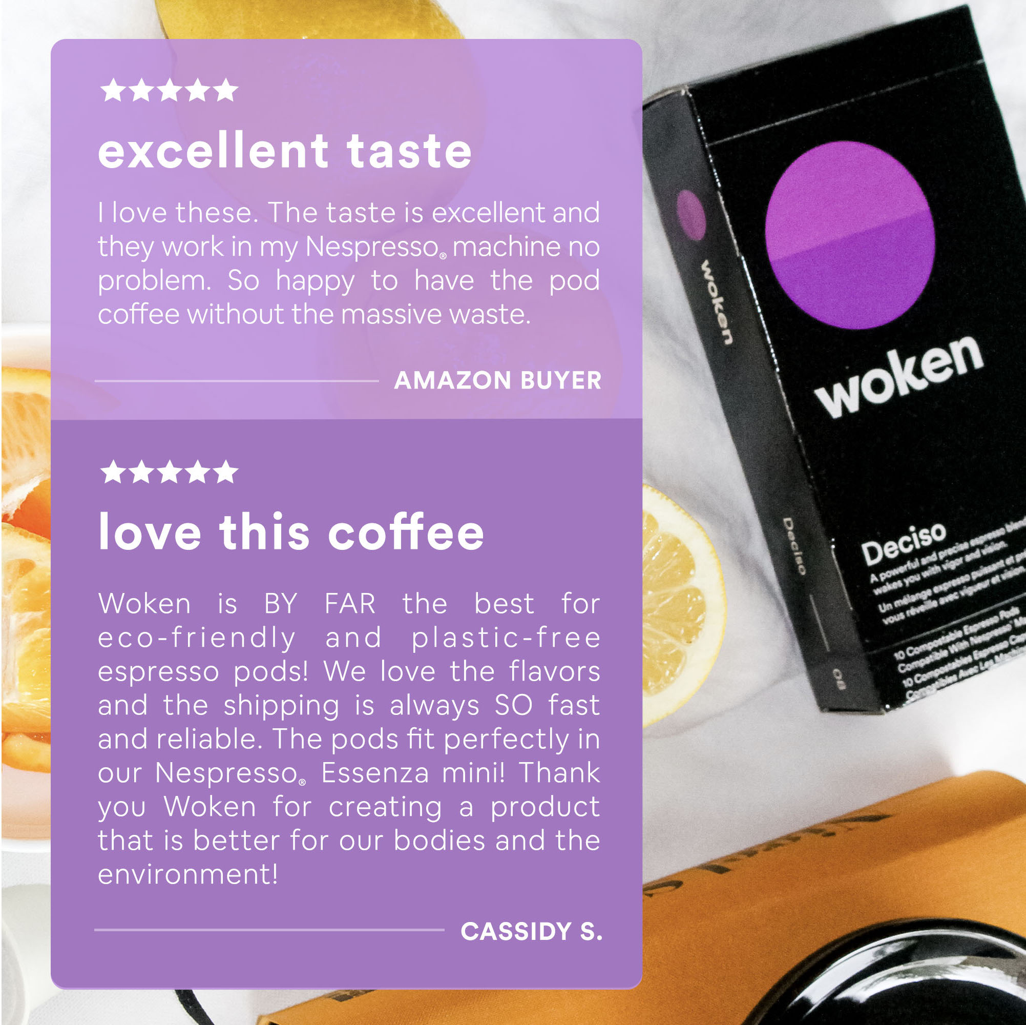 Woken Nespresso Compatible Coffee Pods 