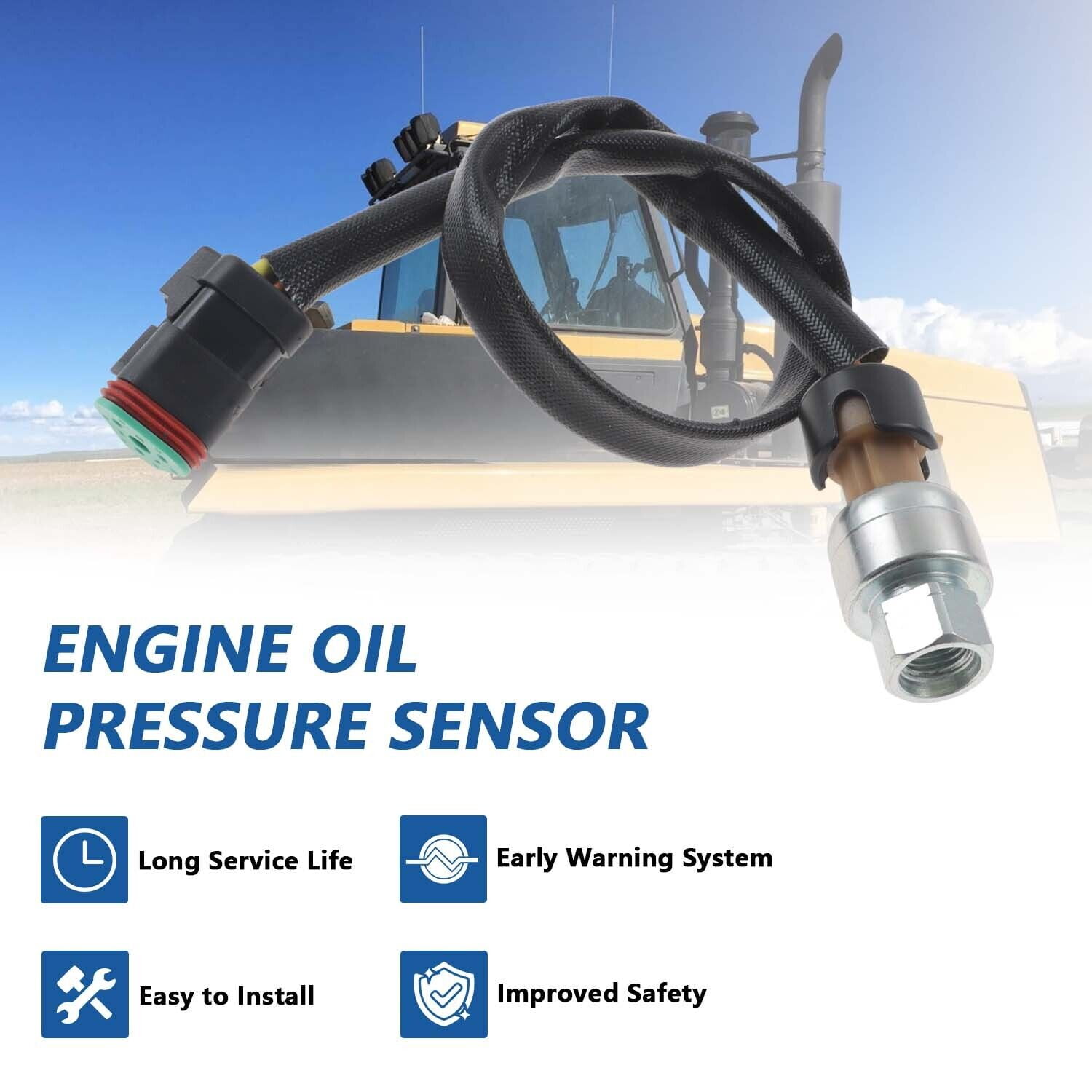 Aftermarket Engine Oil Pressure Sensor for  Industrial Engine 3176B 3196