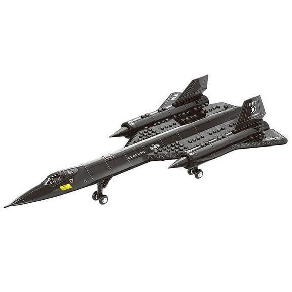 WANGE 4005 Blackbird SR-71 Reconnaissance Aircraft Building Block Set with Special Parts