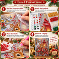 thumbnail image 7 of Christmas Pearl Art Kit for Adults, DIY Pearl Diamond Art Painting Set for Beginners and Holiday Decor, 7 of 7