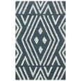 thumbnail image 5 of SAFAVIEH Micro-Loop Orlando Geometric Diamonds Area Rug, Navy/Blue, 2'6" x 4', 5 of 5