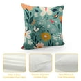 thumbnail image 4 of YINGXI Flower Plants Pillow Covers,Green Mint Cute Small Colorful Flowers Covers Outdoor Sofa 20x20in, 4 of 5