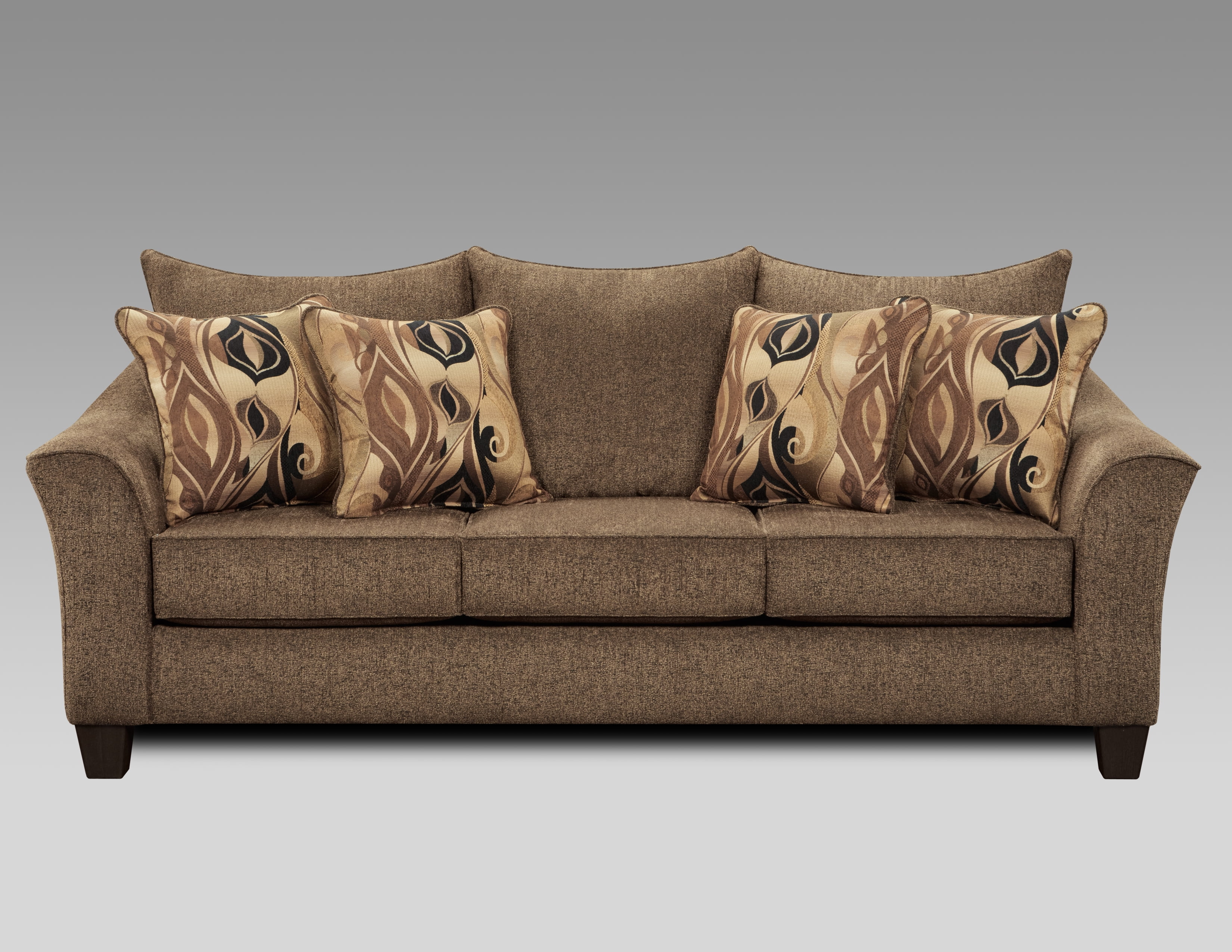 Roundhill Furniture Camero Fabric Pillowback Sofa